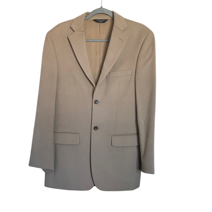 Pronto Uomo Couture Tan Wool Blazer